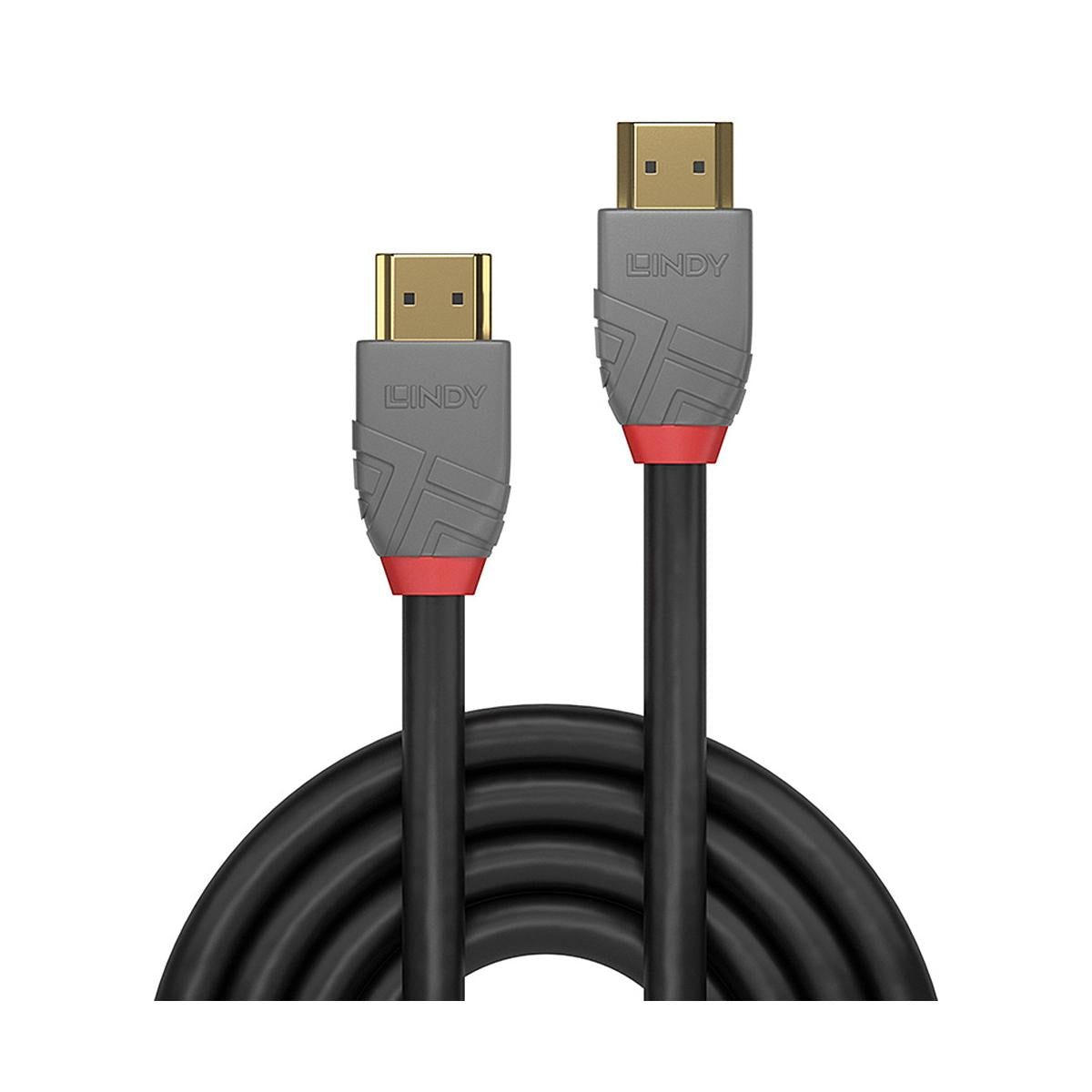 Lindy 36965 cavo HDMI 5 m HDMI tipo A (Standard) Nero, Grigio