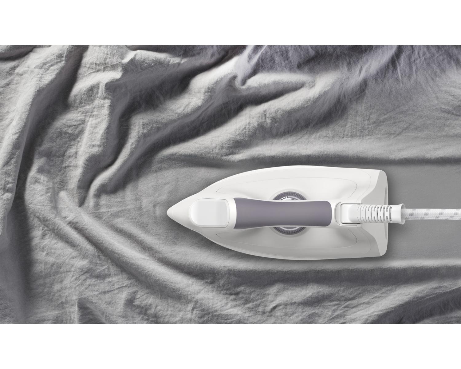 Ferro da Stiro Rowenta LIBERTY con Caldaia a Carica Continua 2200W Bianco Grigio