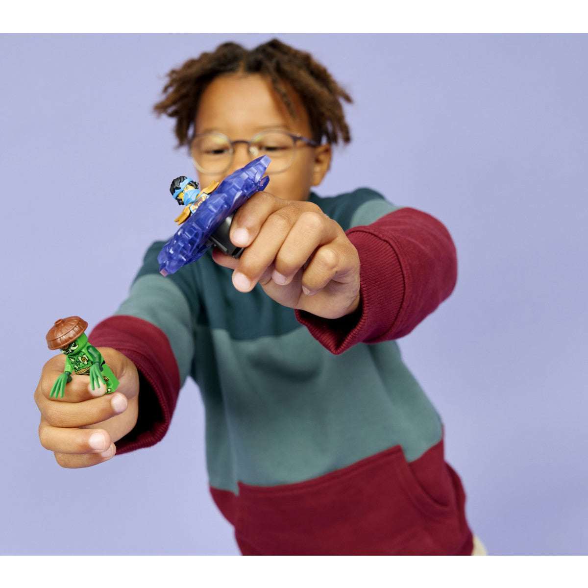 LEGO Ninjago Nya Contro Spinner Mostro Della Mutazione 71849