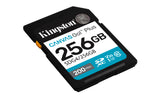 Kingston Technology 256GB SDXC Canvas Go Plus Gen4 200MB/s C10 UHS-I U3 V30