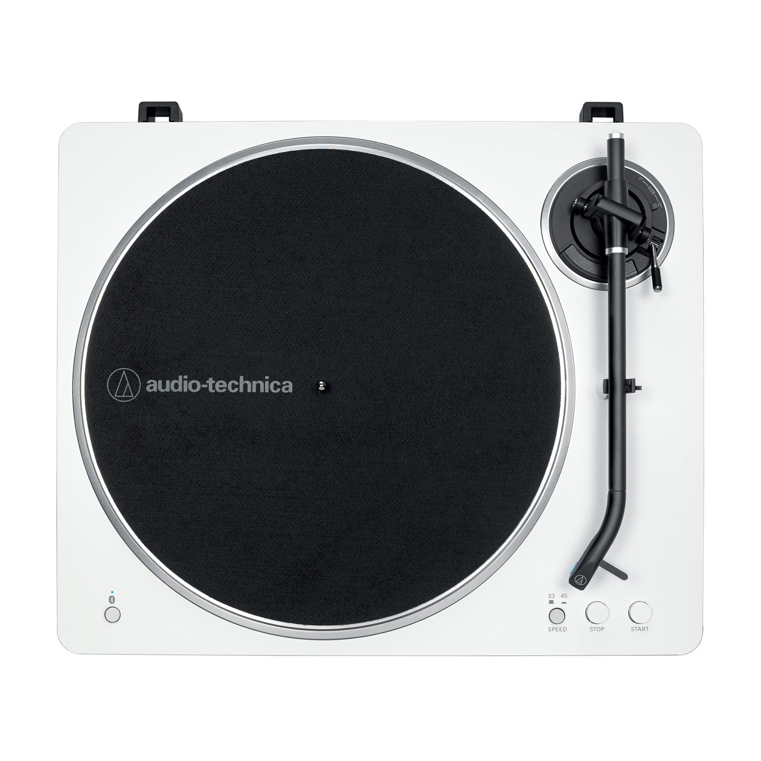 Audio Technica AT LP70XBT Giradischi con trasmissione a cinghia Argento Bianco Completamente automatico
