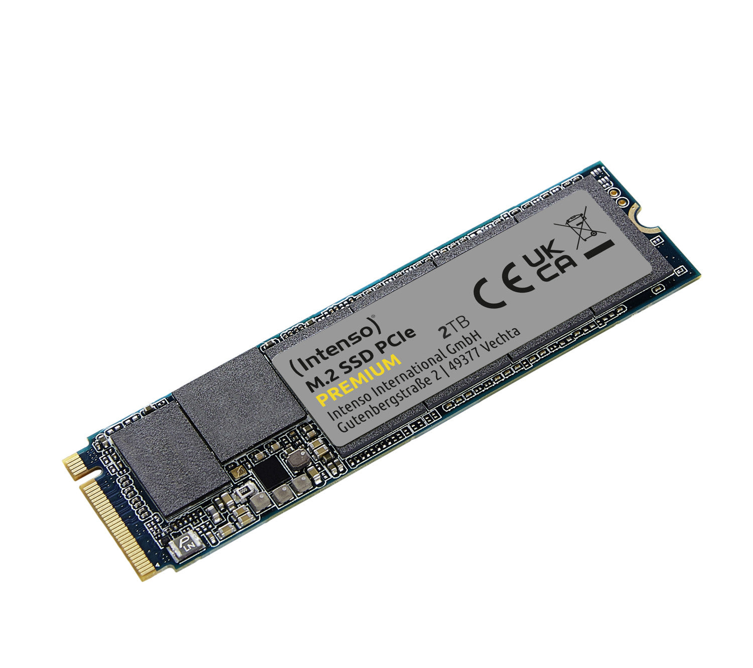 Intenso 3835470 drives allo stato solido M.2 2 TB PCI Express 3.0 3D NAND NVMe