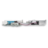 StarTech.com Scheda adattatore seriale PCI Express RS232 a 2 porte - Scheda controller host seriale PCIe RS232 - PCIe a seriale DB9 - 16950 UART - Scheda di espansione a basso profilo - Windows e Linux
