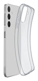 Cellularline Fine - Galaxy A36/A56 Cover in gomma morbida ultra sottile e trasparente