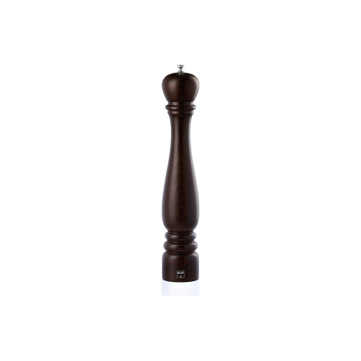 Bisetti Macina Pepe Roma Noce 6153T in Legno di Faggio 33 cm