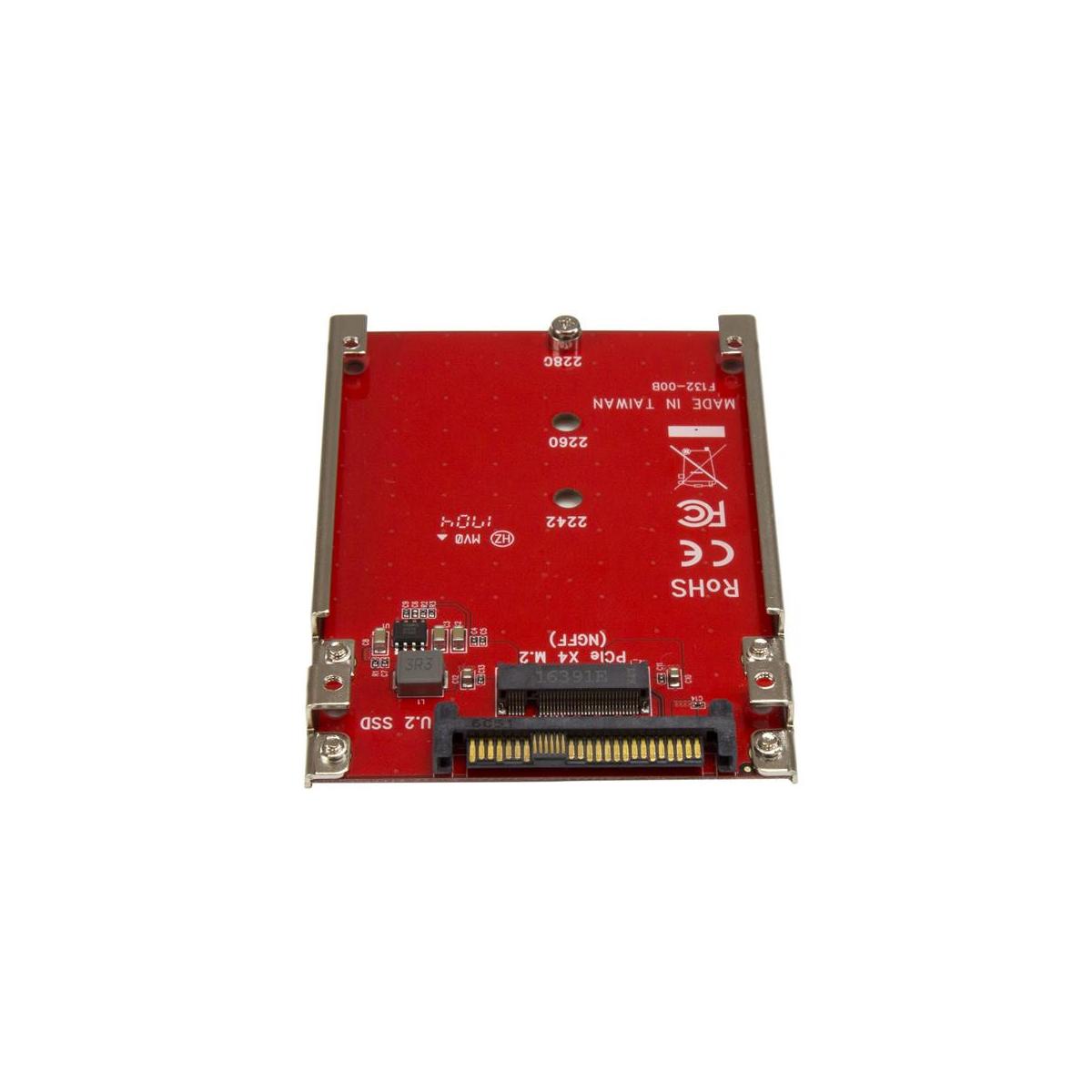 StarTech.com Adattatore Host per Drive M.2 a U.2( SFF-8639) PCIe NVMe SSD