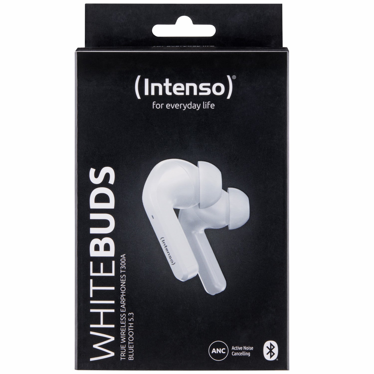 Cuffie Intenso T302A White Buds True Wireless Stereo In-ear Chiamate Musica Sport Tutti i giorni USB tipo-C Bluetooth Bianco