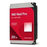 Western Digital Red Pro WD202KFGX disco rigido interno 20 TB 7200 Giri/min 512 MB 3.5" Serial ATA III