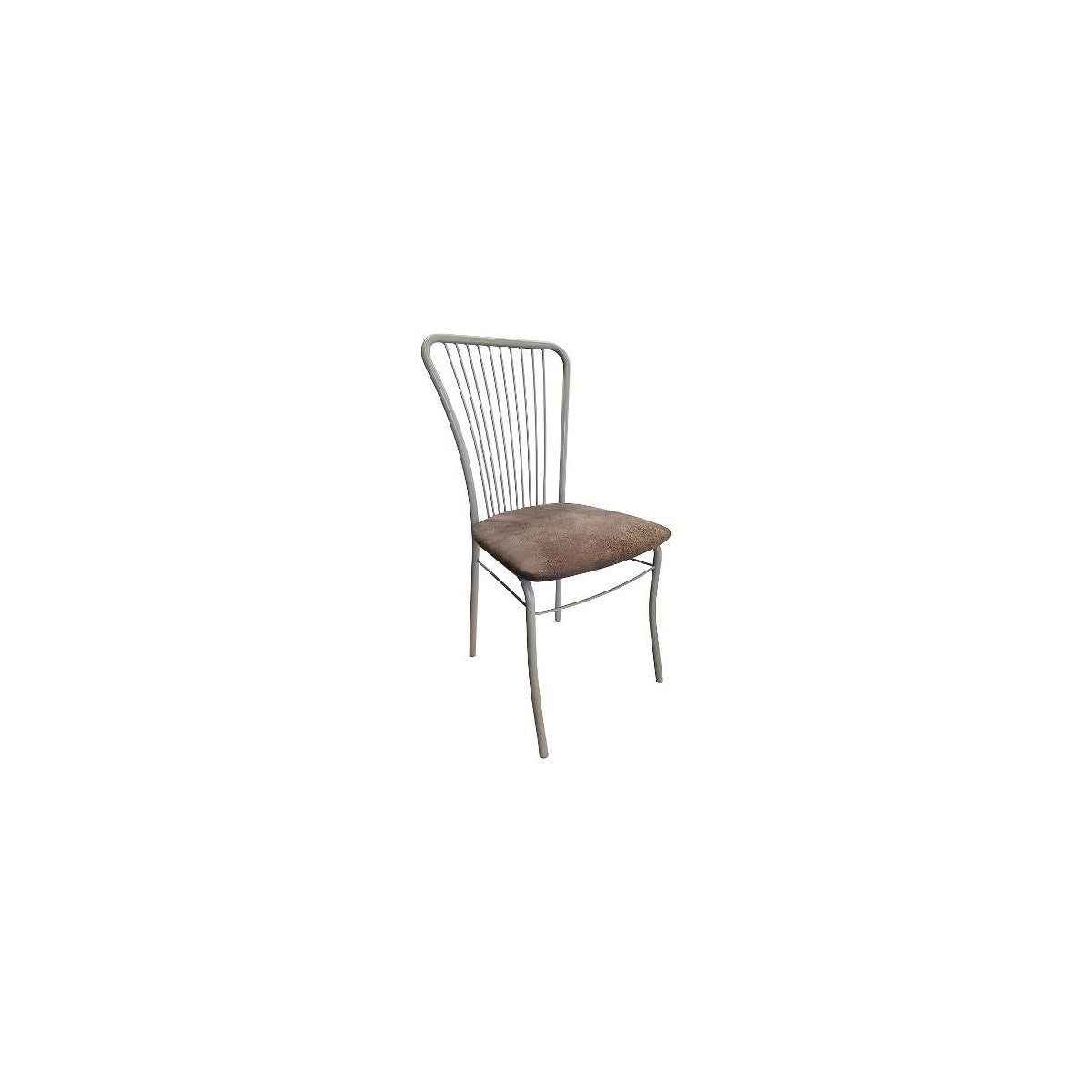 Italchair Sedia 002 Irina I Tortora E Argento Silver