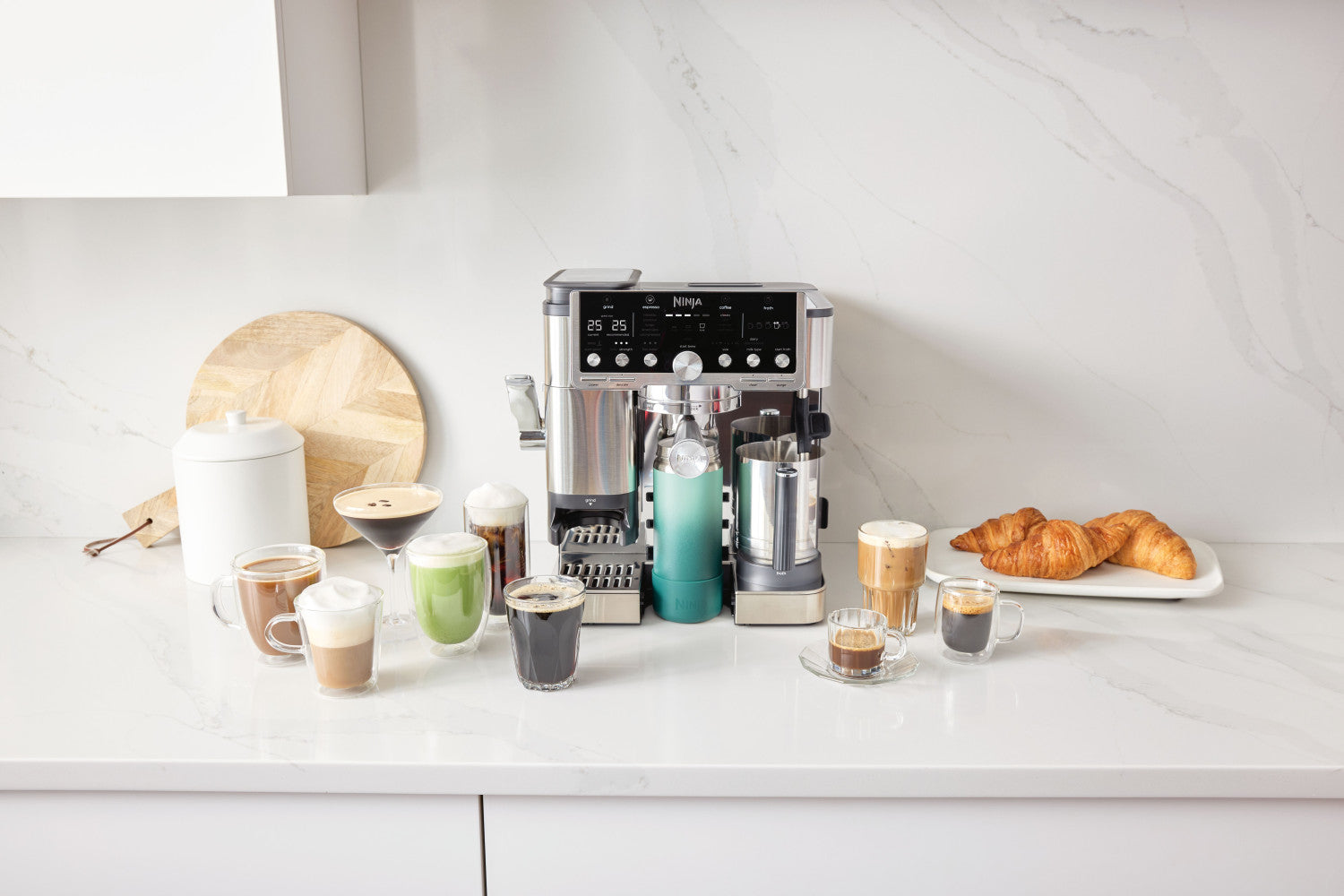 Ninja ES701EU macchina per caffè Automatica/Manuale Macchina per espresso 2 L