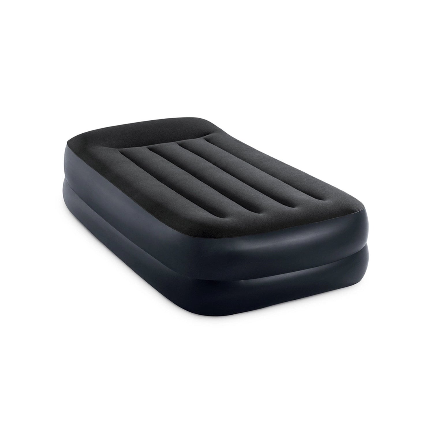 Intex DuraBeam Pillow Rest Raised Materasso singolo Nero Blu