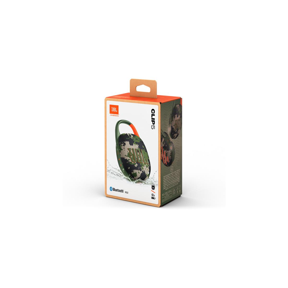 JBL Clip 5 Altoparlante portatile mono Mimetico 7 W