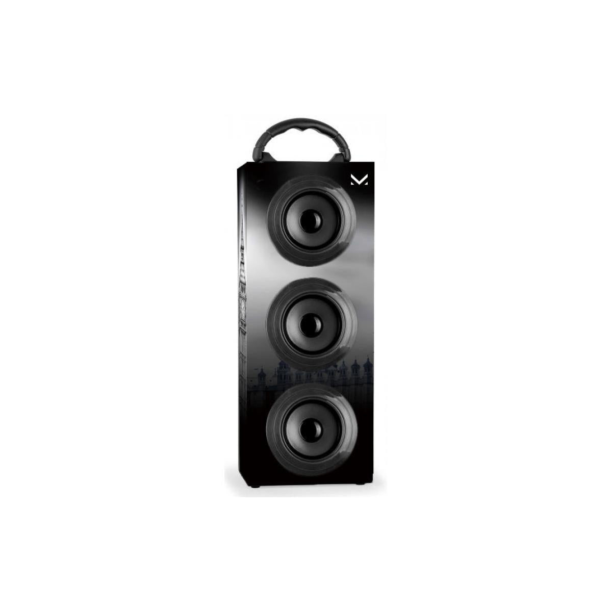 New Majestic TS 100BT SISTEMA AUDIO Nero, Grigio, Rosso, Giallo
