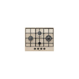 Glem Gas GT645SA piano cottura Sabbia Da incasso 60 cm 4 Fornelli Venduto come Grado B 8052745125038