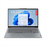 Lenovo IdeaPad Notebook Slim 3 Display 15.6 pollici FHD (1920x1080) Processore INTEL Core 3 N355 Memoria RAM 8GB Memoria SSD 128GB Scheda grafica Integrata Sistema Operativo WINDOWS 11 HOME ARCTIC_GREY Caricatore NON incluso