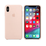 Apple Custodia in silicone per iPhone XS Max - Rosa sabbia