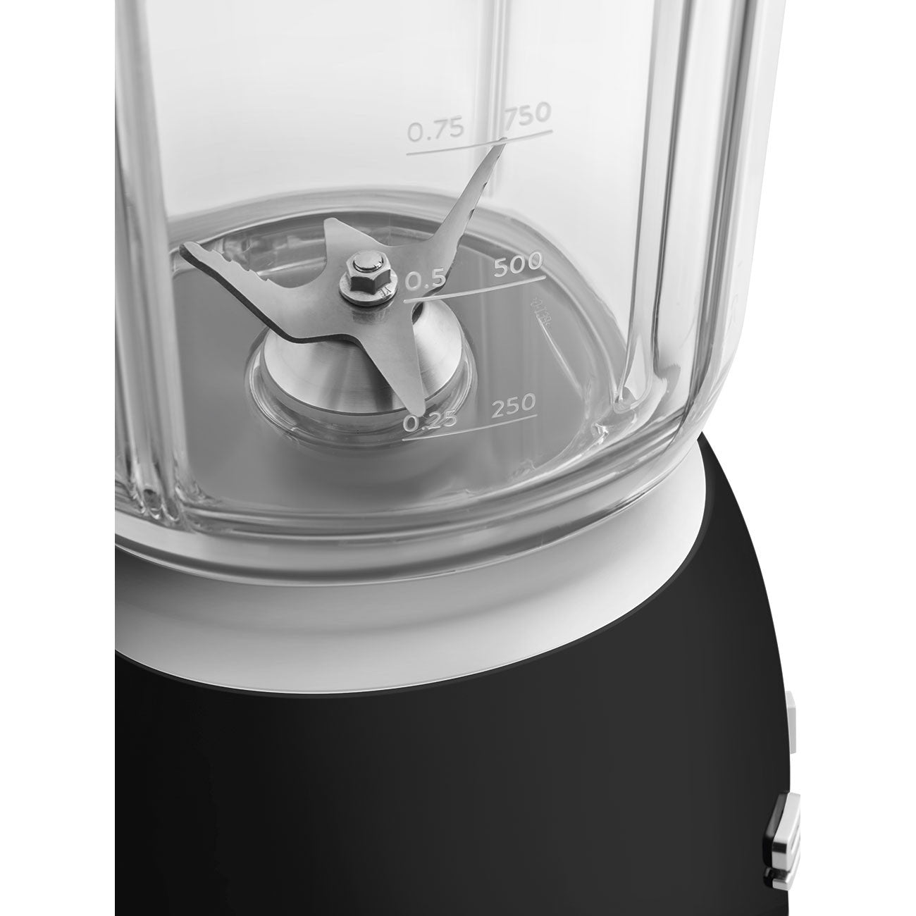 Smeg Frullatore da Tavolo 50 s Style Nero LUCIDO BLF03BLEU