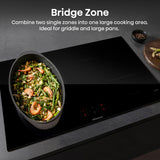 Hisense HI8421BSC piano cottura Nero Da incasso 80 cm a induzione 4 Fornelli