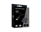 Conceptronic ABBY20B cavo e adattatore video 0,25 m HDMI tipo A Standard VGA D-Sub Nero