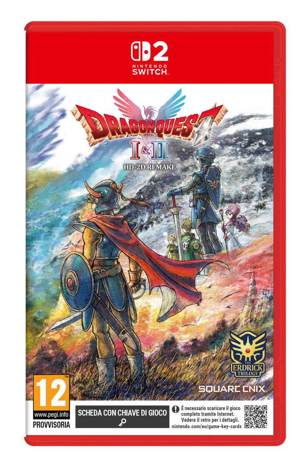 Square Enix Dragon Quest I II HD-2D Remake NSW2 Cinese semplificato, Tedesca, Inglese, ESP, Francese, ITA, Giapponese Nintendo Switch 2