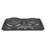 Ardes ARFOEL05 FOCUS DUO Fornello elettrico Duo 15 e 18 cm Nero