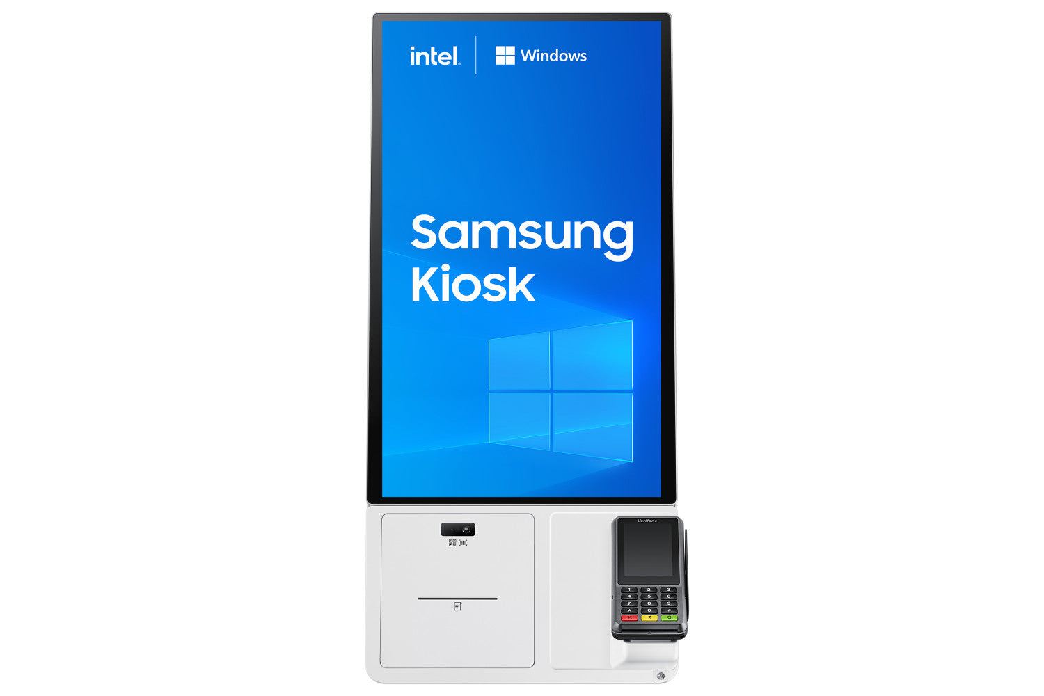 Samsung KM24C-3 Design chiosco 61 cm (24") LED 250 cd/m² Full HD Bianco Touch screen Processore integrato Windows 10 IoT Enterprise 16/7
