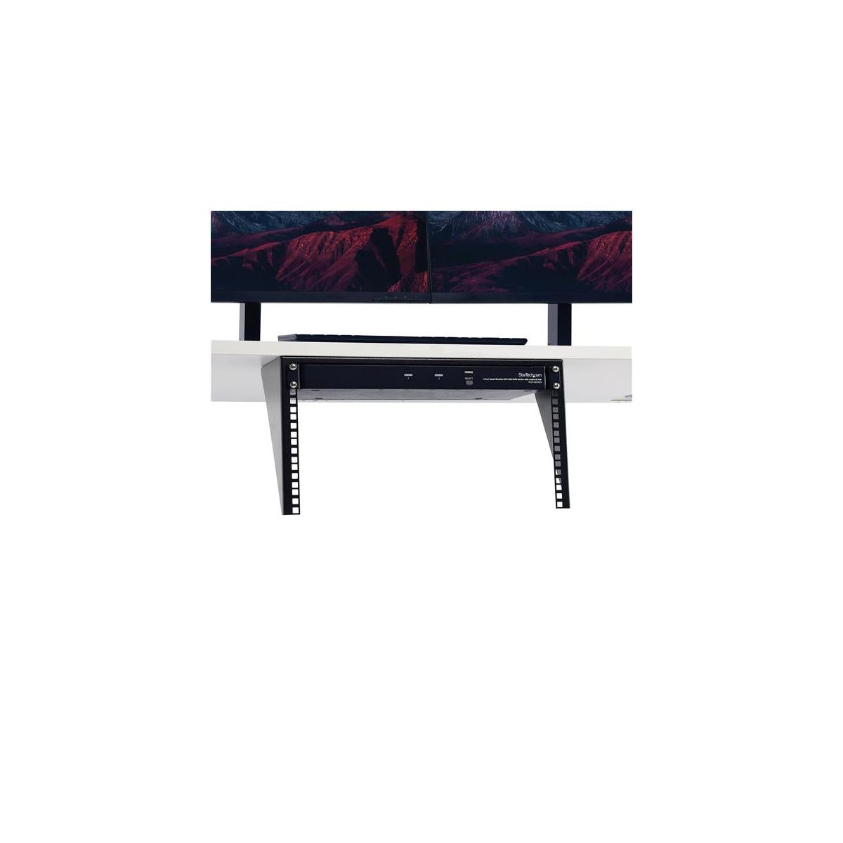 StarTech.com RK619WALLV rack Da parete Nero