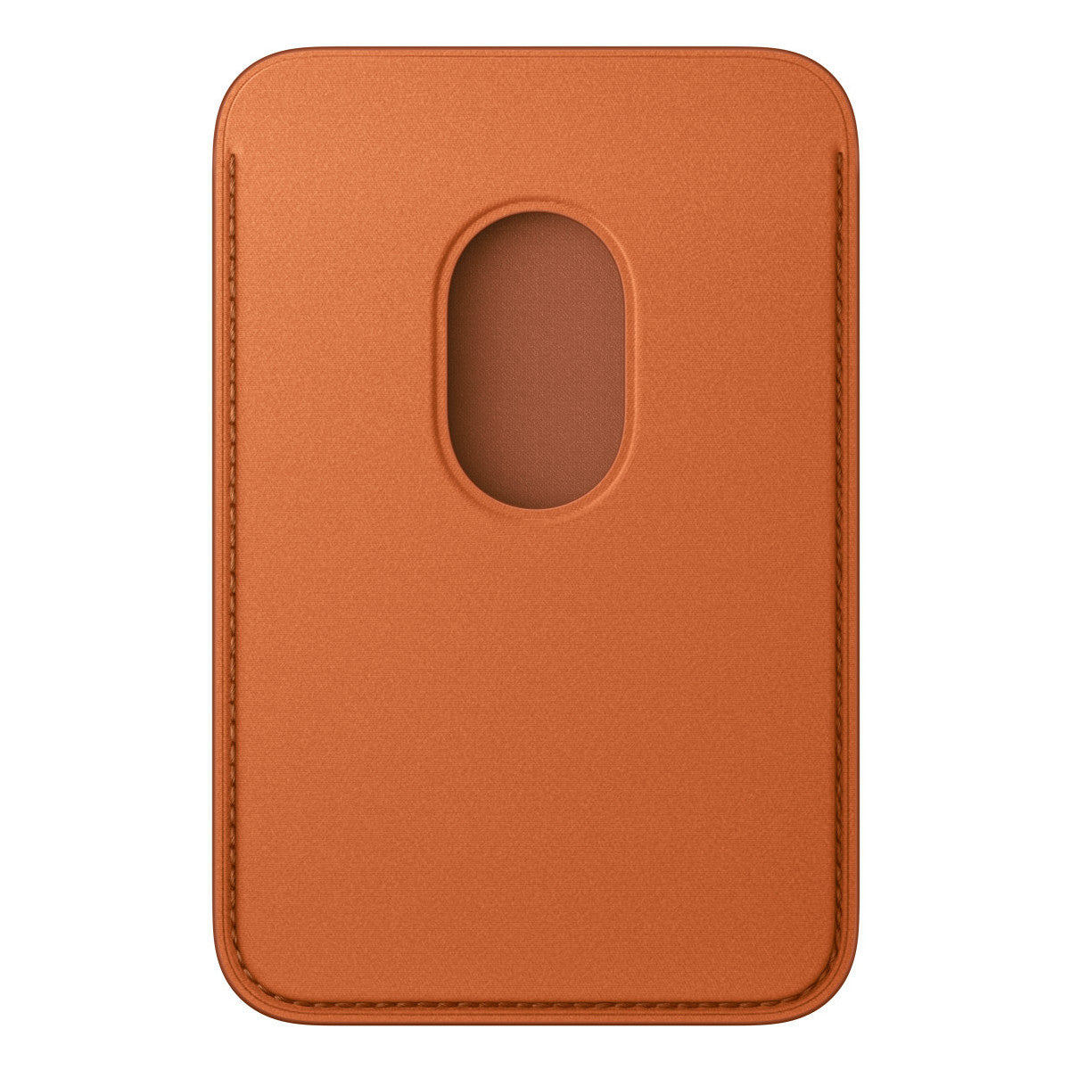 Apple Portafoglio MagSafe in tessuto FineWoven per iPhone - Arancione volpe
