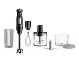 Braun MultiQuick 5 MQ55.254MBK 0,5 L Frullatore ad immersione 1000 W Nero, Acciaio inox