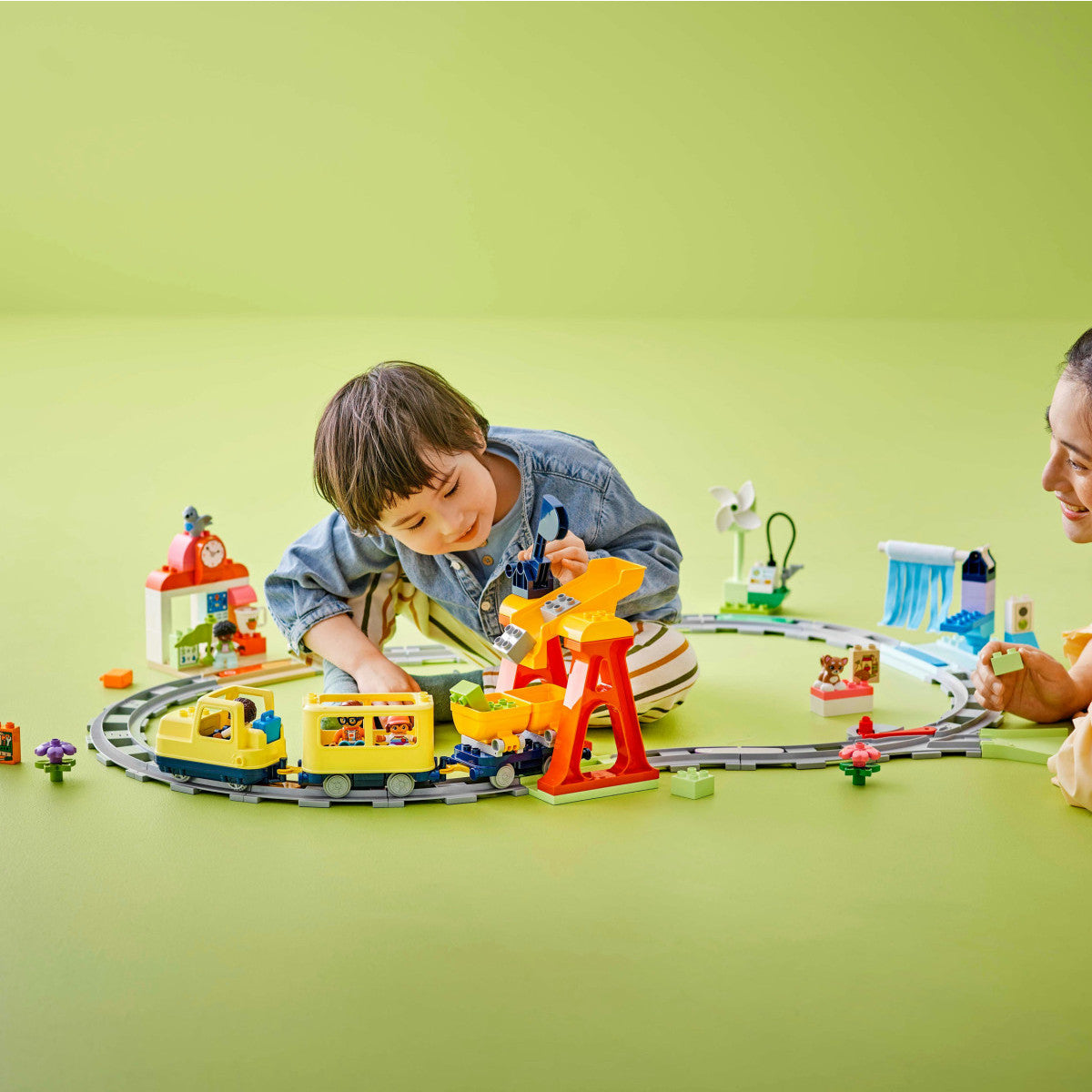 LEGO DUPLO 10428 Treno Comunitario Interattivo 103 Pezzi Bambini 3 Anni