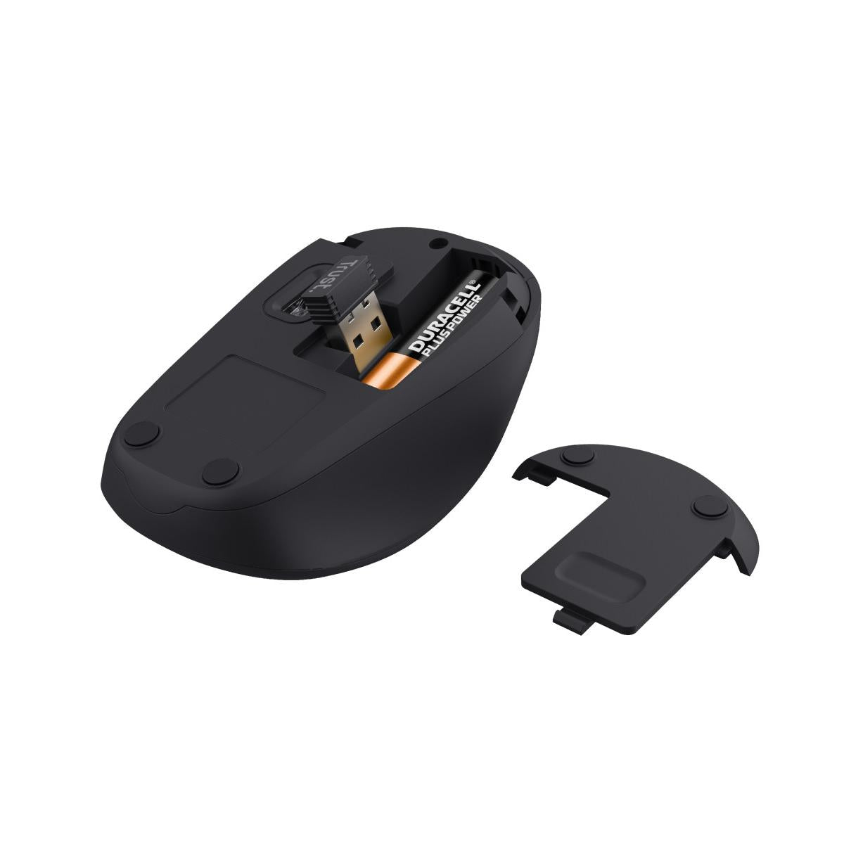 Trust B0BL7CWSS4 Mouse Yvi Wireless Eco Rosso