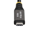 StarTech.com Cavo USB4 da 2m, 40 Gbps, Cavo USB-C Attivo, 240W PD, 8K 60Hz / 4K 240 Hz DP2.1 DP40, Rivestimento in TPE, Compatibile con Thunderbolt 4 - Nero