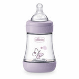 Chicco Biberon Perfect 5 Flusso Lento 150 ml Silicone Lilla