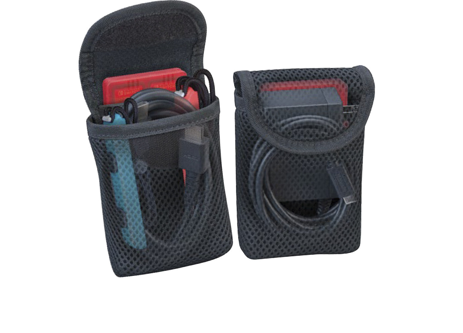 NACON NS262 Custodia rigida Nintendo Poliestere Nero