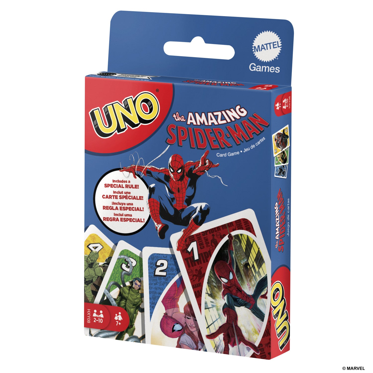 Games UNO The Amazing Spider-Man Carta da gioco Sostituzione
