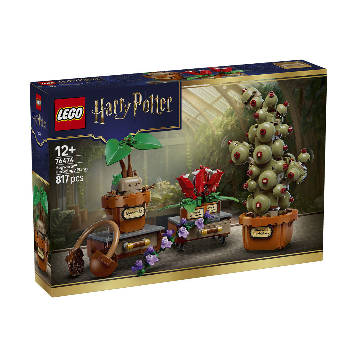 LEGO Harry Potter 76474 Piante Di Erbologia Di Hogwarts