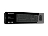 Conceptronic ORAZIO01ES tastiera Mouse incluso Ufficio RF Wireless QWERTY Spagnolo Nero