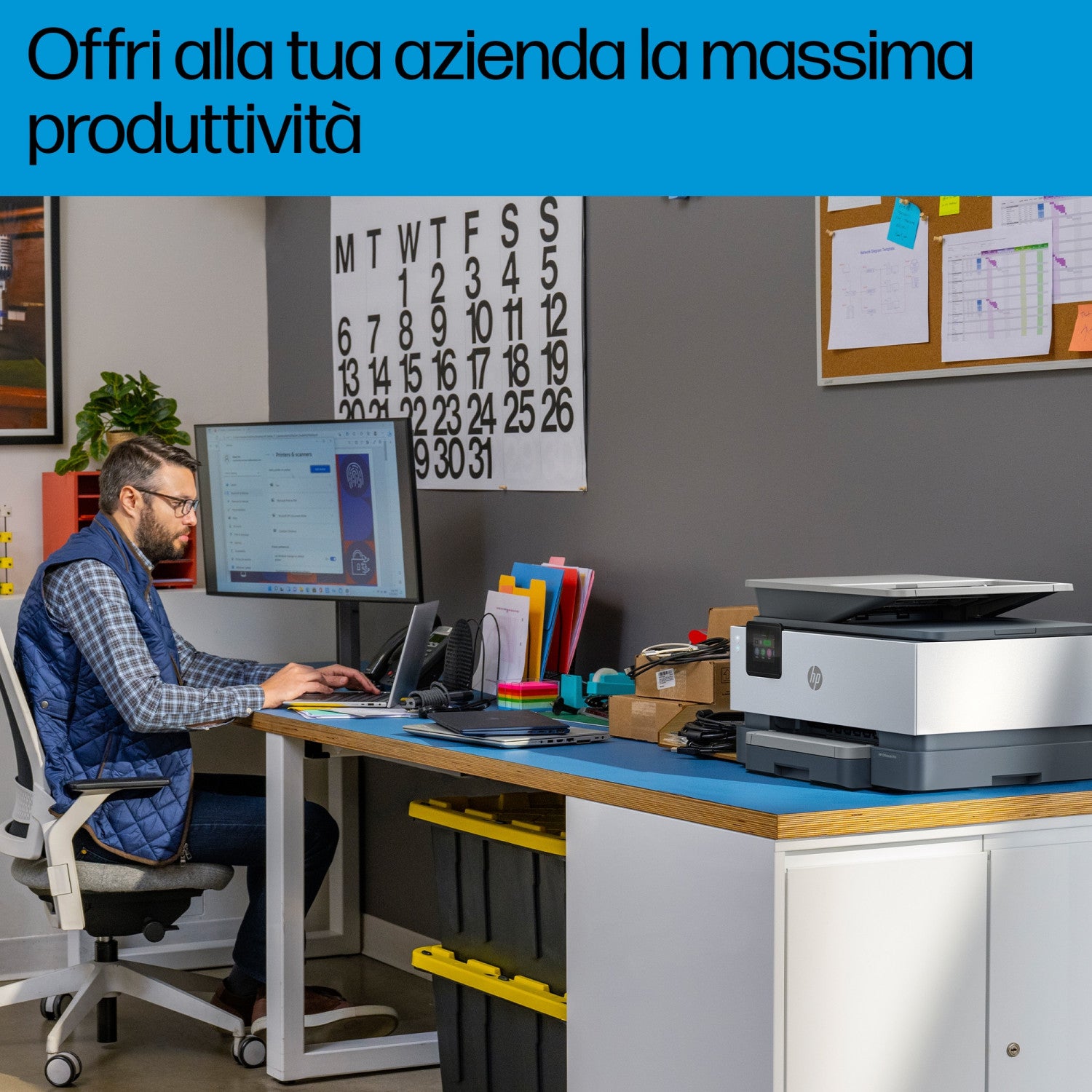 HP 4V2N0B Stampante Laser Multifunzione 9120b A4 4800x1200 DPI 20 ppm Wi Fi Bianco Nero