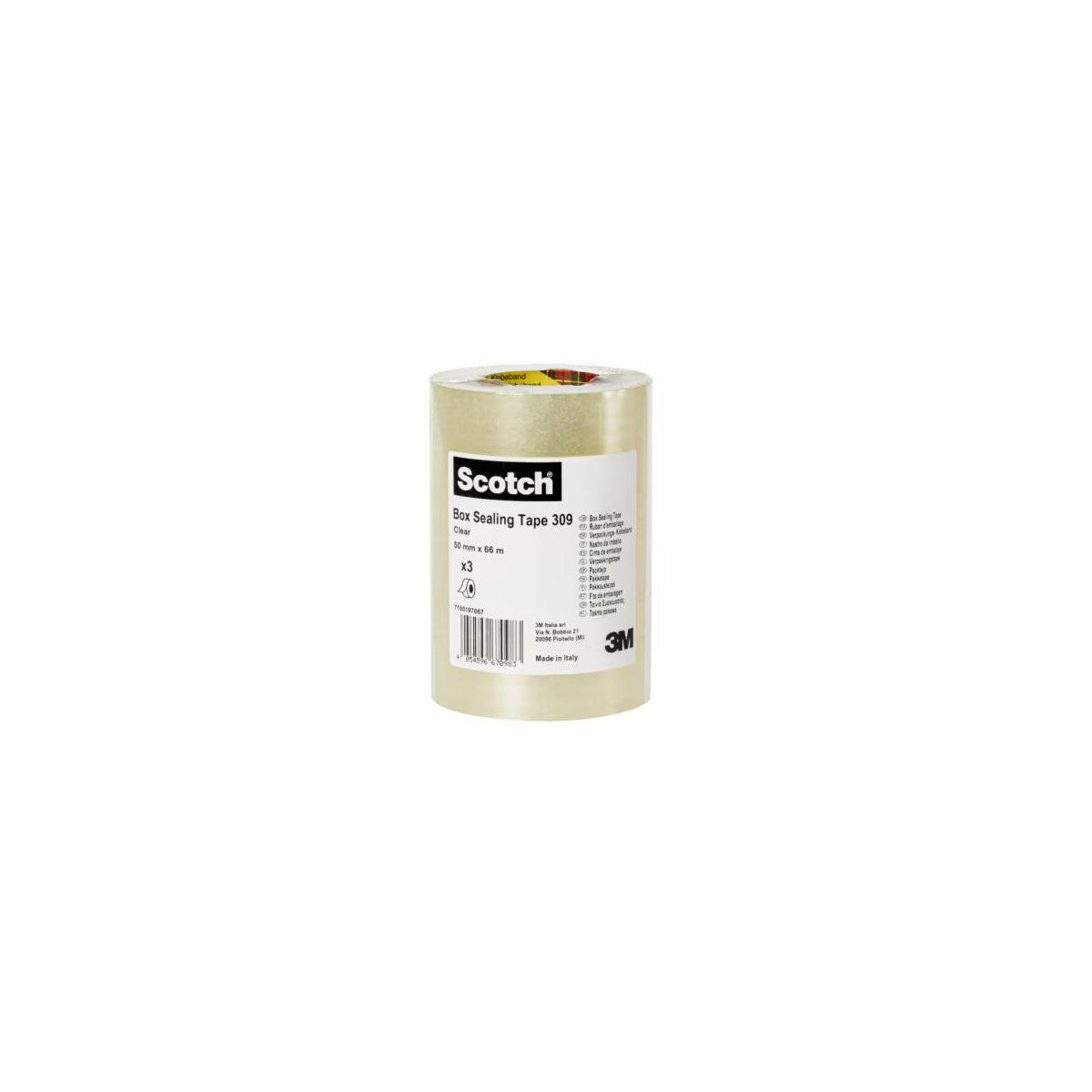 Scotch 7000095619 nastro sigillante Trasparente 66 m