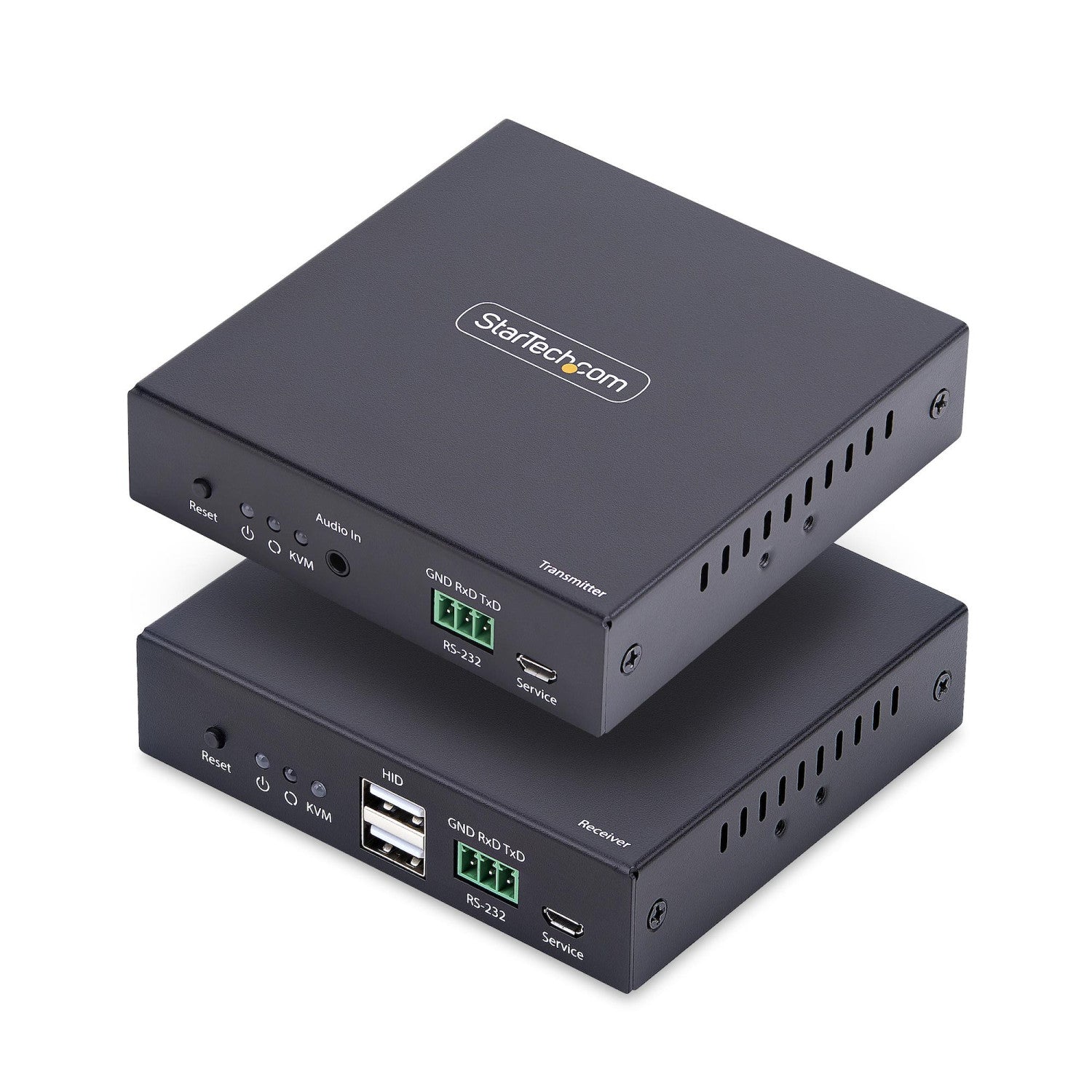 StarTech.com KVM Extender HDMI su Rete IP, Kit Trasmettitore e Ricevitore HDMI 4K 60Hz e USB su Ethernet/Cat6, AVoIP, non Richiede Driver, Kit di Montaggio incluso