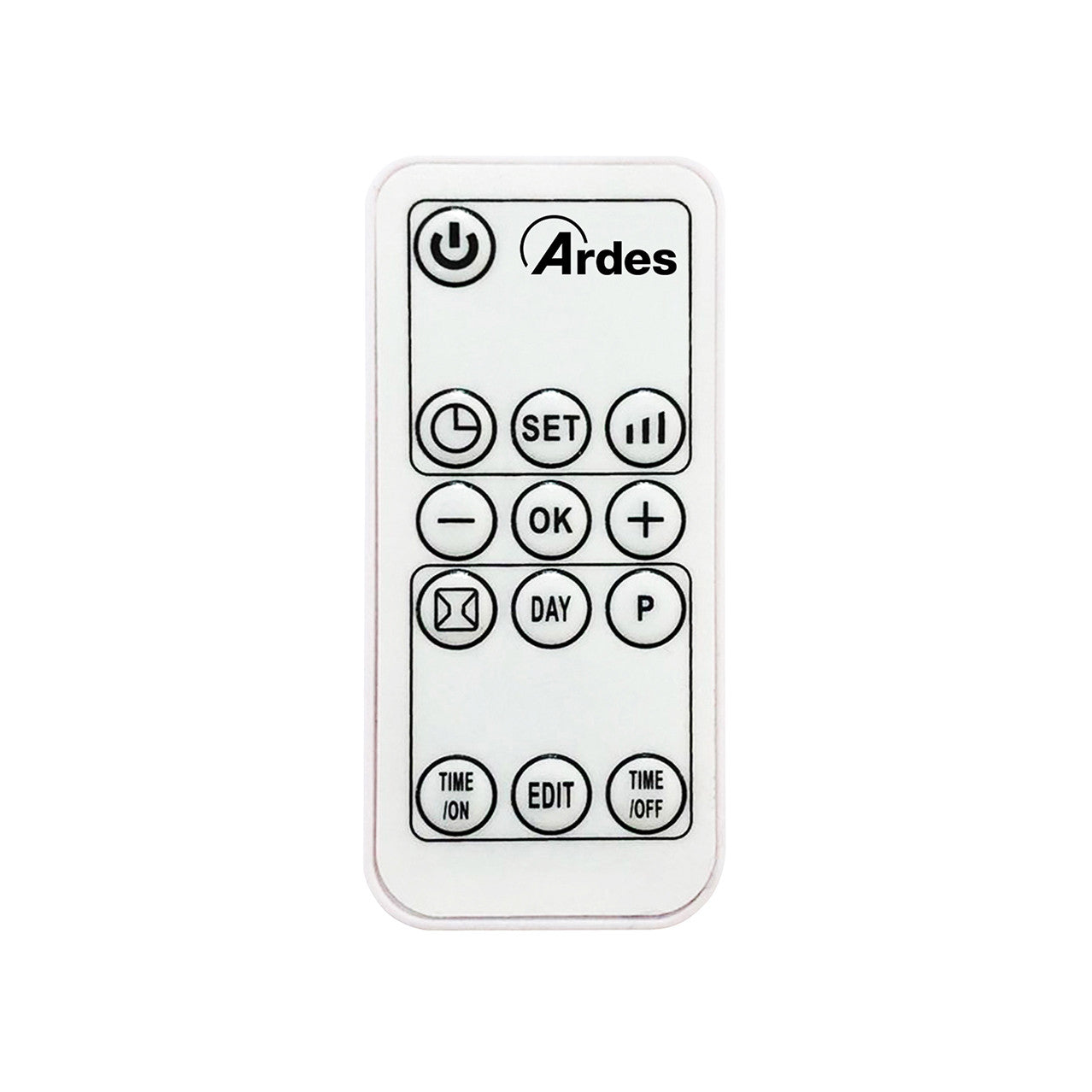 Ardes AR4W05P Termoventilatore Ceramico a Parete 2000 W Stufa Elettrica Bianco
