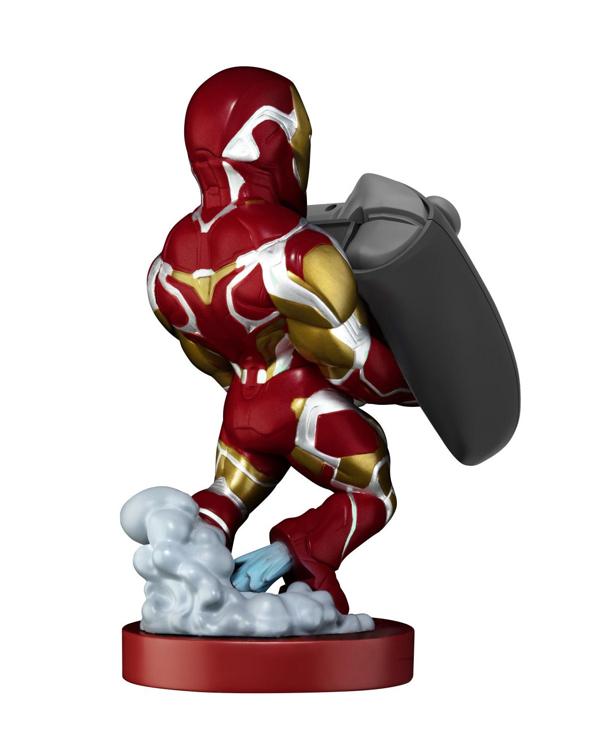 Exquisite Gaming Cable Guys Iron Man Supporto passivo Controller per videogiochi, Telefono cellulare/smartphone Oro, Rosso, Argento