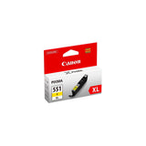 Canon CLI-551XL Y w/sec cartuccia d'inchiostro 1 pz Originale Resa elevata (XL)