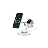 Belkin WIZ023VFWH Caricabatterie per dispositivi mobili Cuffie, Smartphone, Orologio intelligente Bianco USB Carica wireless Interno