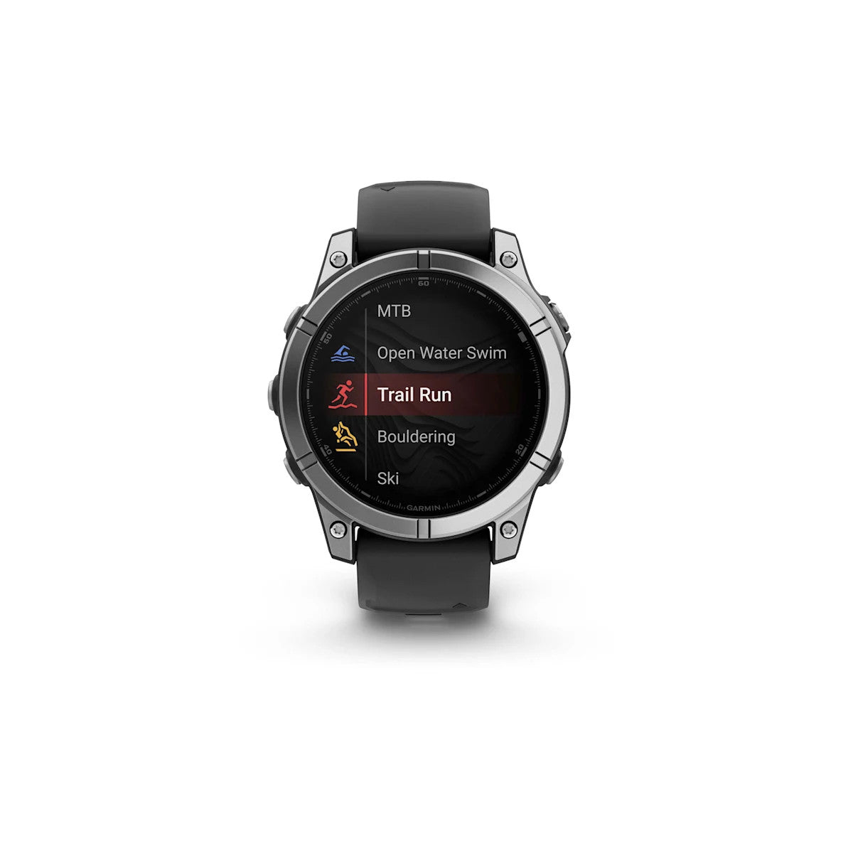 Garmin Fenix E 3,3 cm (1.3") AMOLED 47 mm Digitale 416 x 416 Pixel Touch screen Acciaio inox Wi-Fi GPS (satellitare)
