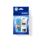 Brother LC-421VAL PagePack 4 pz Originale Resa standard Nero, Ciano, Magenta, Giallo