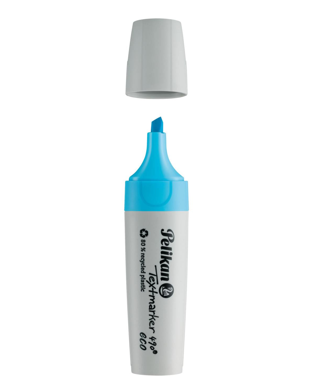 Pelikan Textmarker 490 eco evidenziatore 10 pz Punta smussata