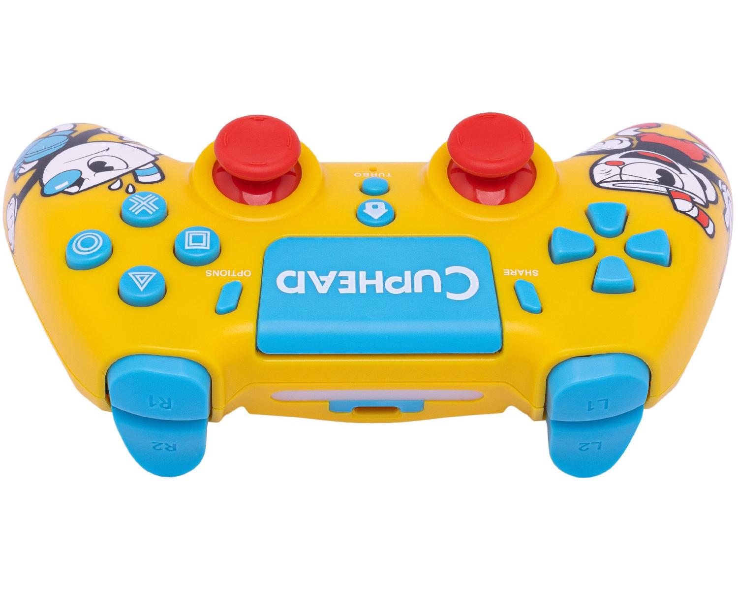 Qubick ACP40224 periferica di gioco Giallo Bluetooth/USB