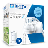 Brita ON TAP V Filtro per l'Acqua del Rubinetto Bianco