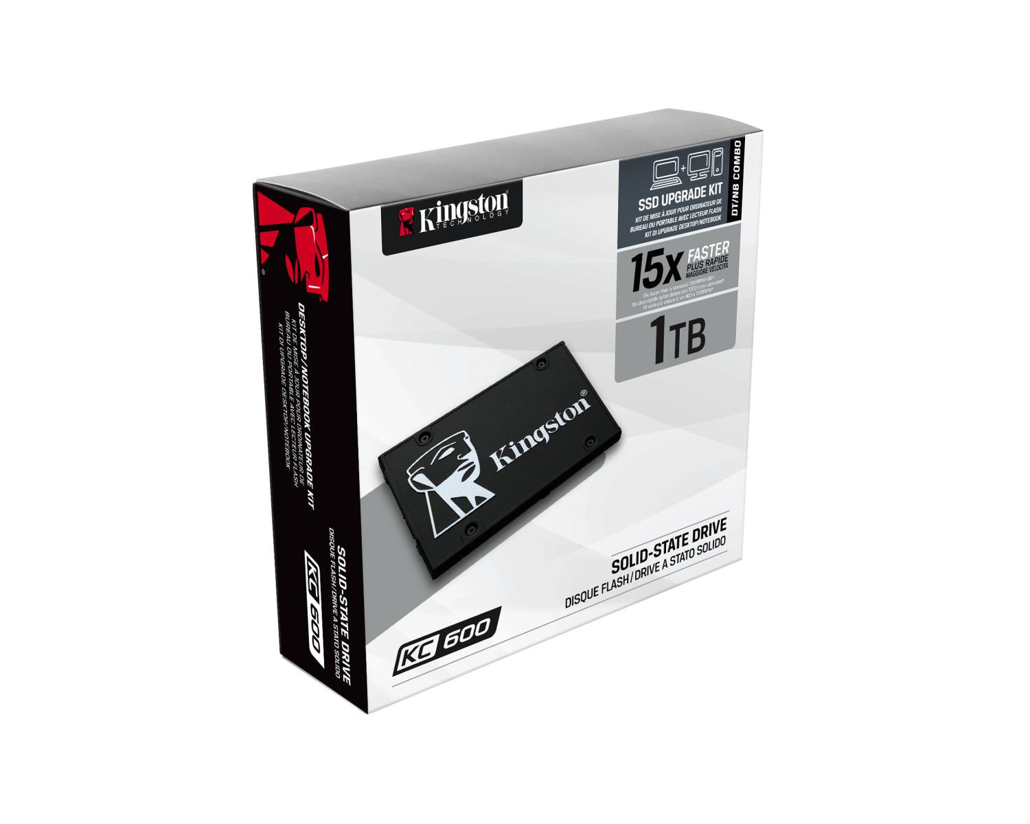 Kingston Technology KC600 2.5pollici 1024 GB Serial ATA 3D TLC